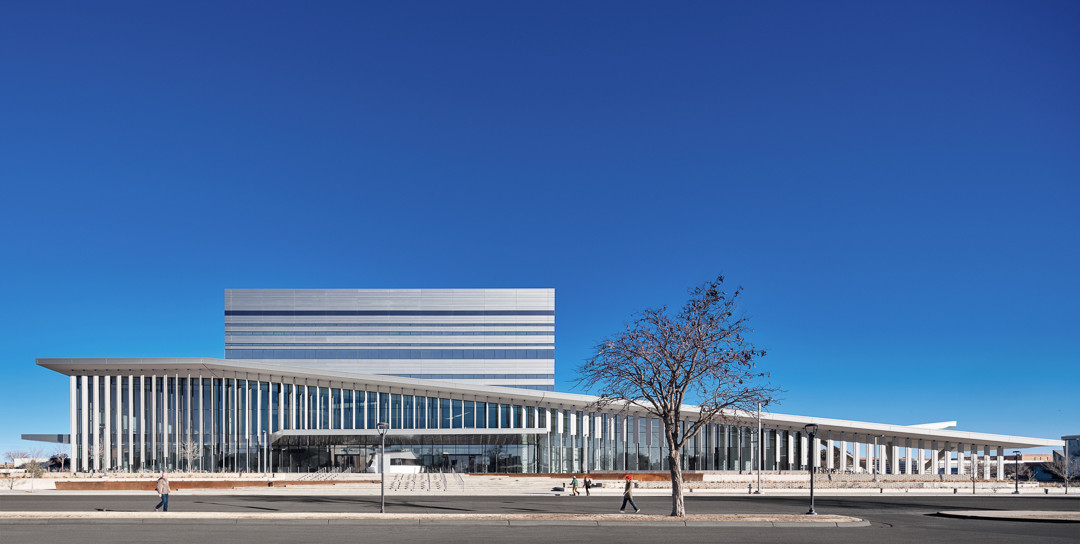 Buddy Holly Performing Arts Center - Centria Formawall with Integrated ...